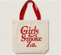 Girls Smoke Za Tote Bag