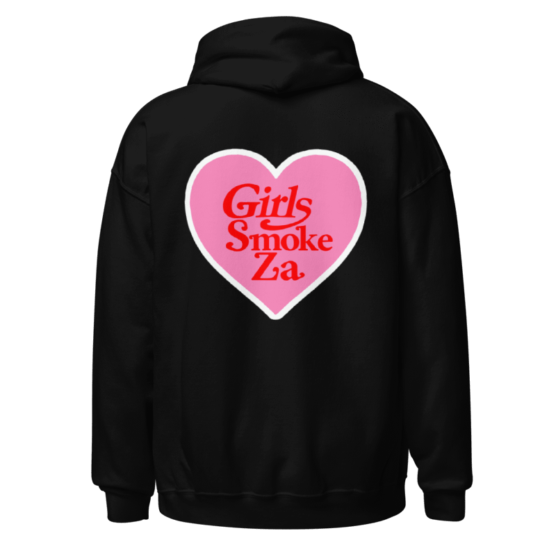 Girls Smoke Za Hoodie (black)