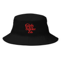 Girls Smoke Za Bucket Hat (black)