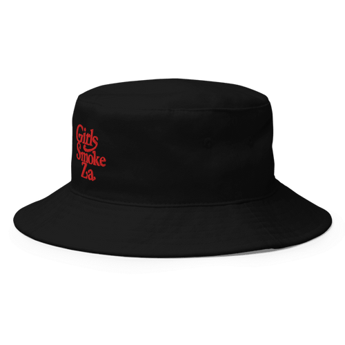 Girls Smoke Za Bucket Hat (black)
