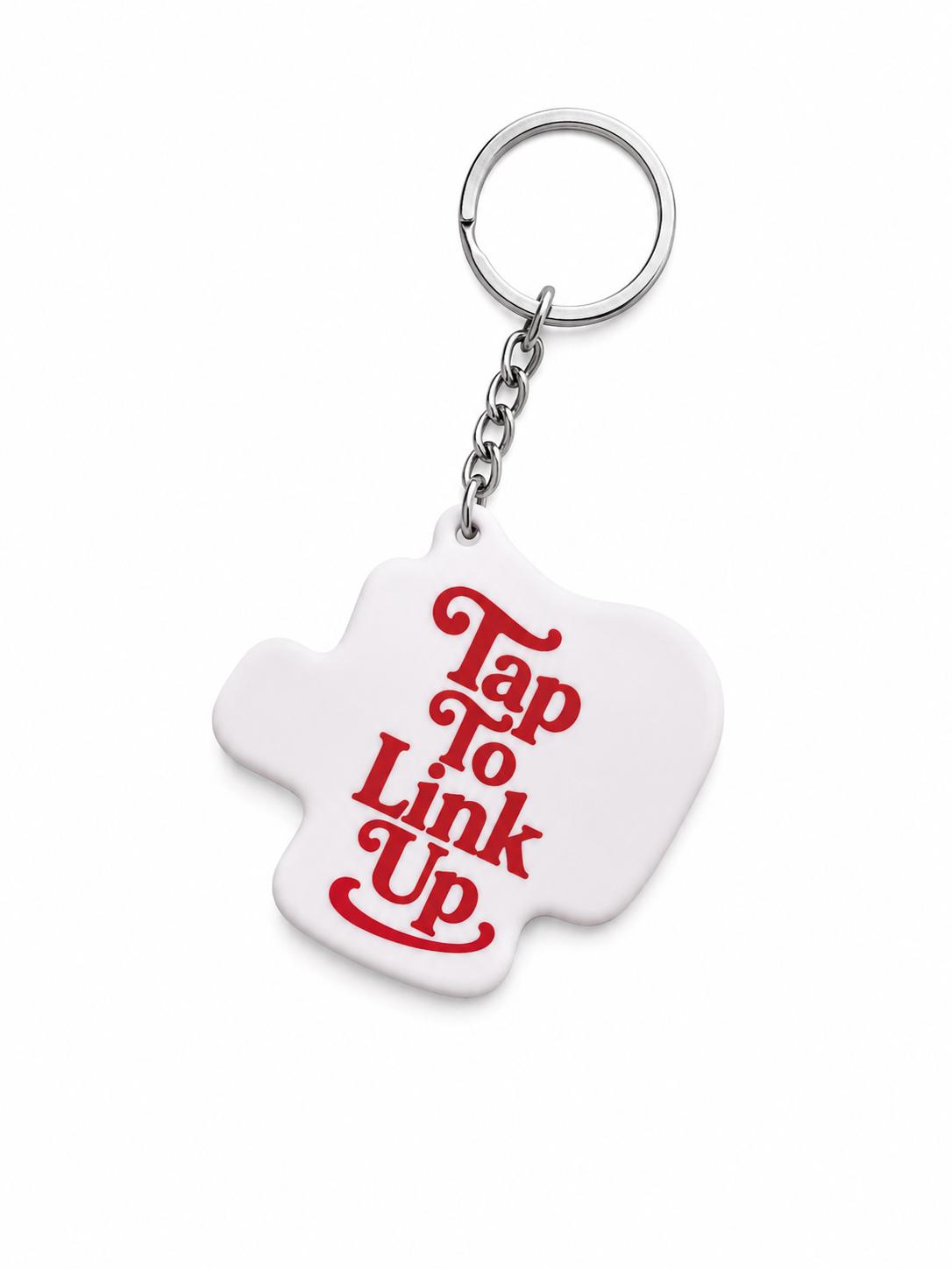 Girls Smoke Za NFC Logo Keychain