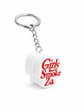 Girls Smoke Za Fidget Clicker Keychain